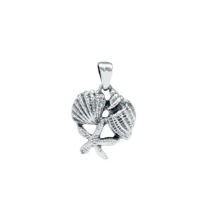 Seashell & Starfish Pendant