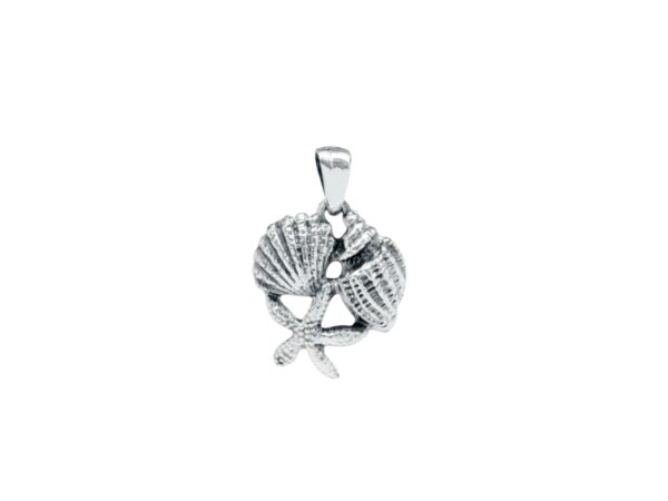 Seashell & Starfish Pendant